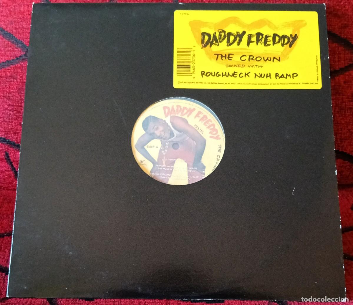 Discos de vinilo: DADDY FREDDY ** The Crown ** MAXI SINGLE VINILO 1991 USA