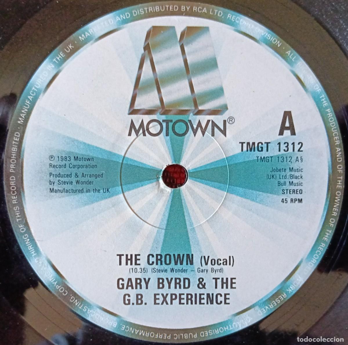 Discos de vinilo: GARY BYRD AND THE G.B. EXPERIENCE ** The Crown ** MAXI SINGLE VINILO 1983 UK