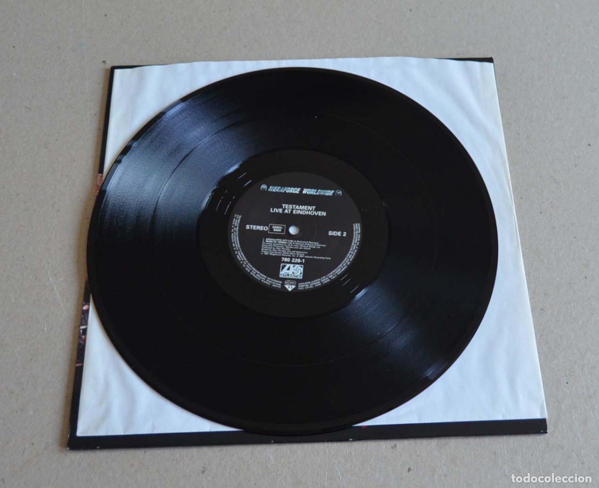 Discos de vinilo: TESTAMENT - LIVE AT EINDHOVEN (EP 12&rdquo;) - Foto 3