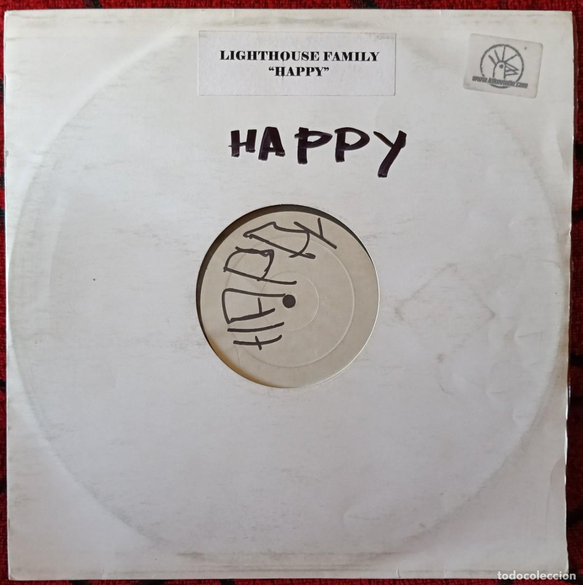 Discos de vinilo: LIGHTHOUSE FAMILY ** Happy ** MAXI SINGLE VINILO PROMOCIONAL UK 2002