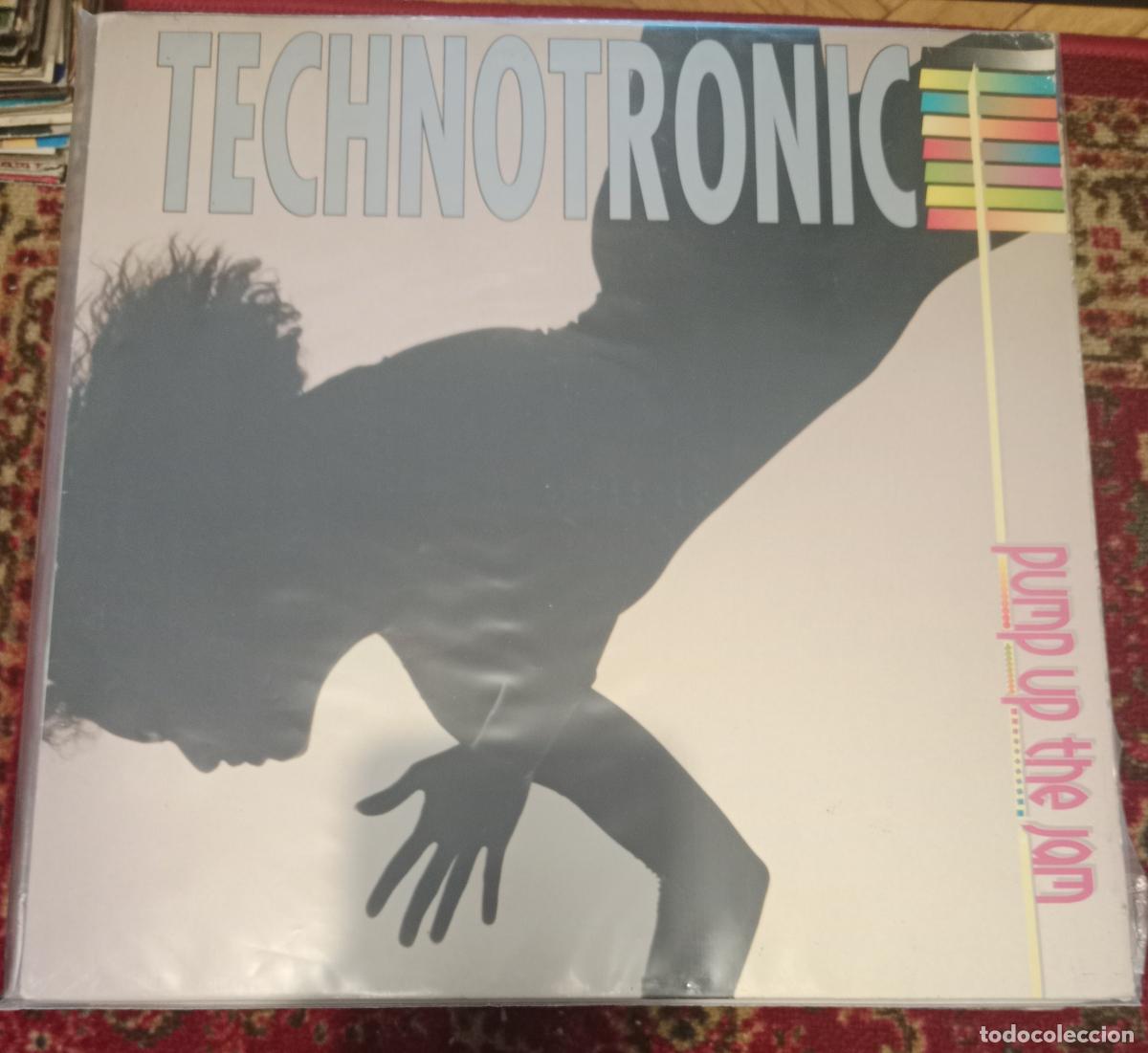 Discos de vinilo: Technotronic &ndash; Pump Up The Jam Lp Espa&ntilde;a 1989