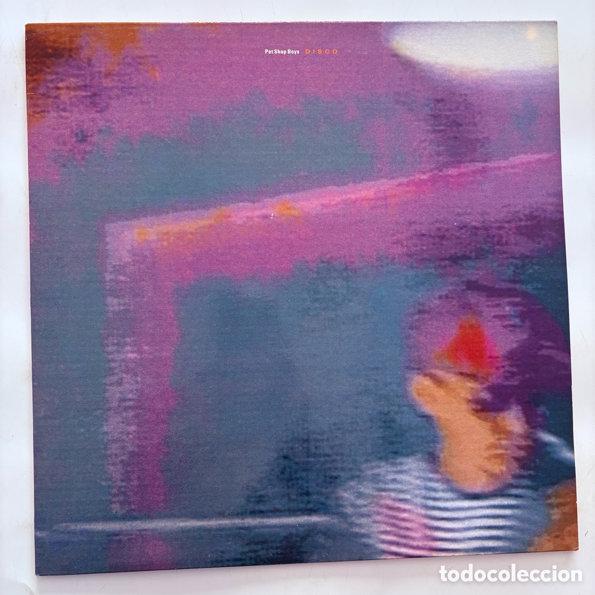 Discos de vinilo: lp Pet Shop Boys &lrm;&ndash; Disco edicion italiana de 1986