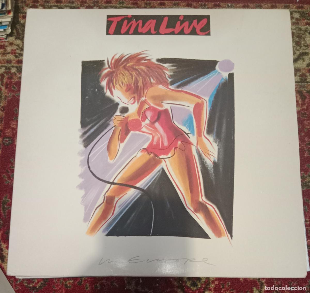 Discos de vinilo: Tina Turner &ndash; Tina Live In Europe Doble Lp Espa&ntilde;a 1988