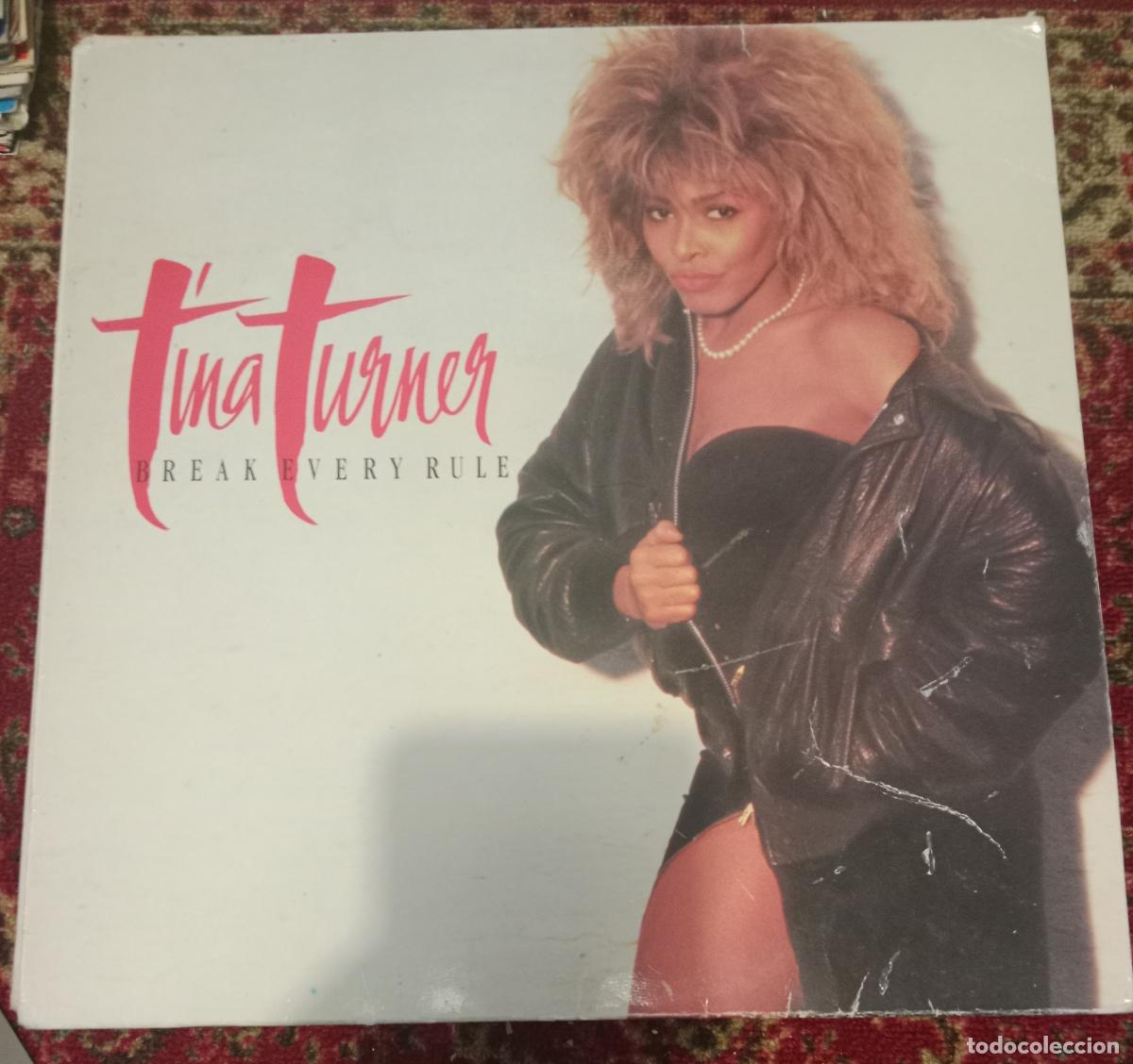 Discos de vinilo: Tina Turner &ndash; Break Every Rule Lp Espa&ntilde;a 1986
