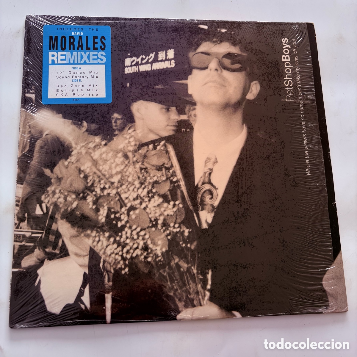 Discos de vinilo: maxi 12'' Pet Shop Boys &ndash; Where The Streets Have No Name (I Can't Take My Eyes Off You)