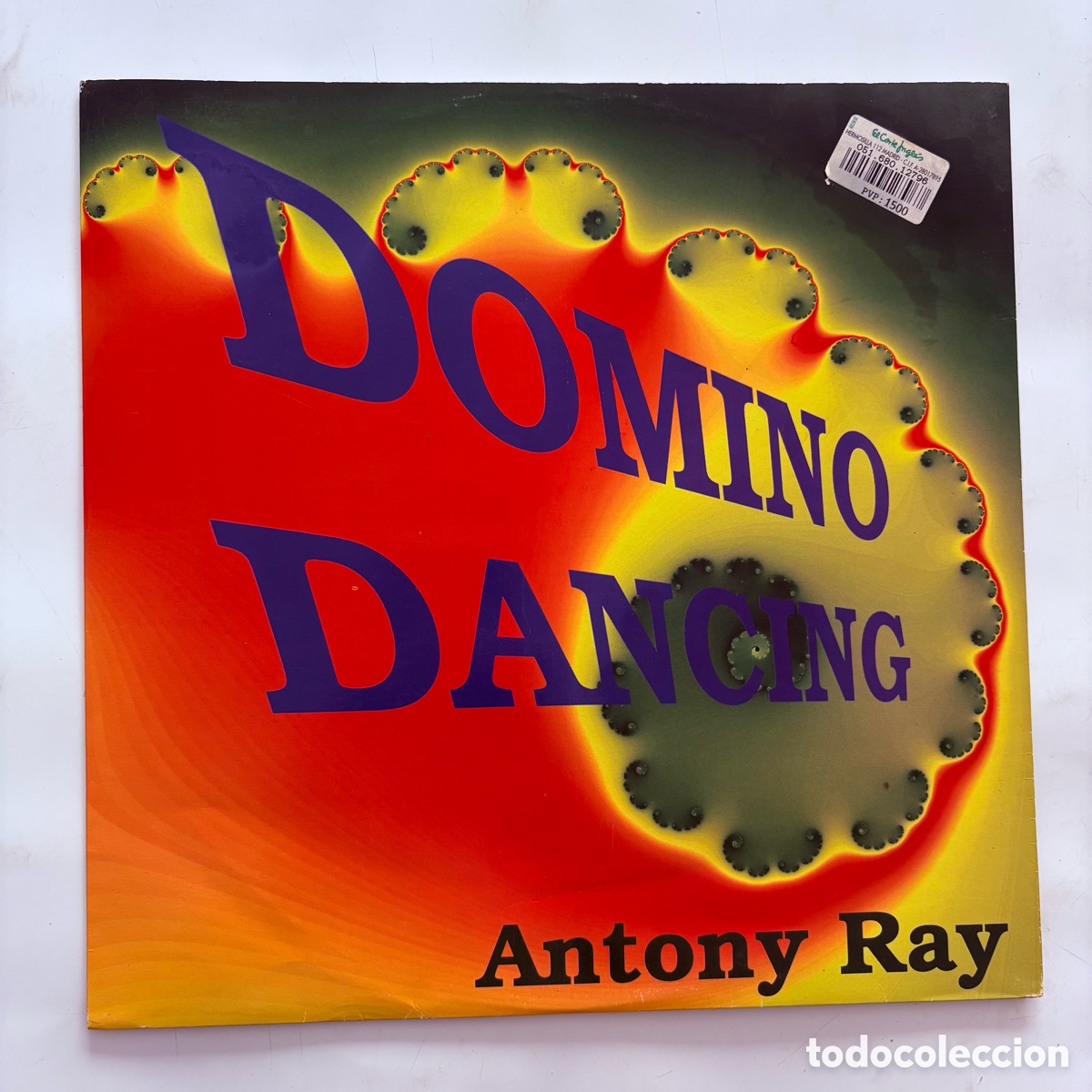 Discos de vinilo: maxi 12'' Antony Ray Domino Dancing edicion italiana de 1993