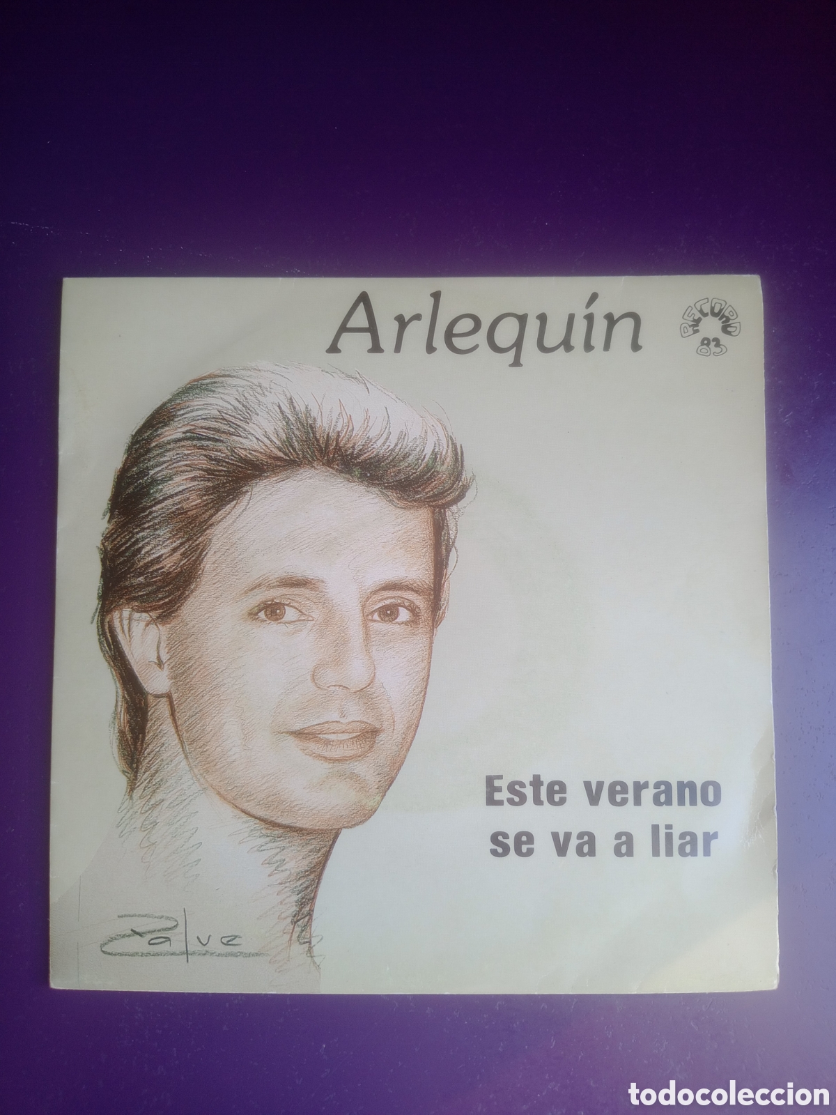 Discos de vinilo: ARLEQUIN Sg RECORD 83 se va a liar / este verano BIZARRO
