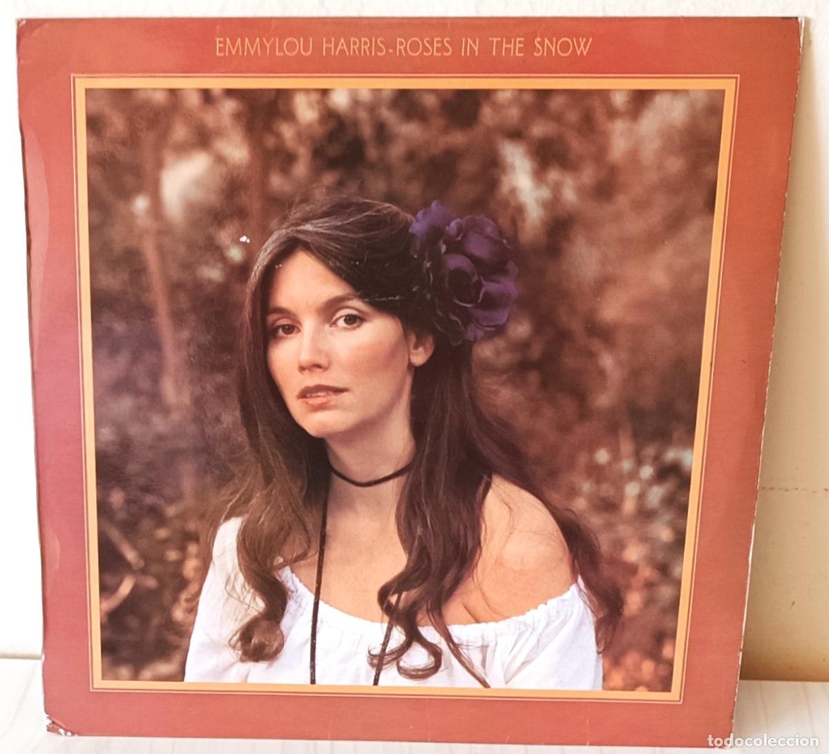 Discos de vinilo: EMMYLOU HARRIS - ROSES IN THE SNOW WB - 1980