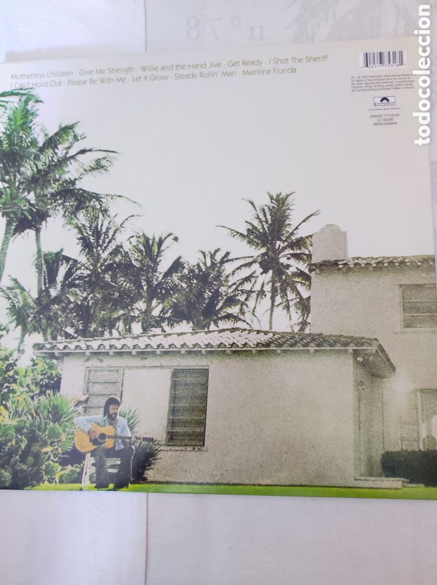 Discos de vinilo: ERIC CLAPTON - 461 OCEAN BOULEVARD - Foto 2