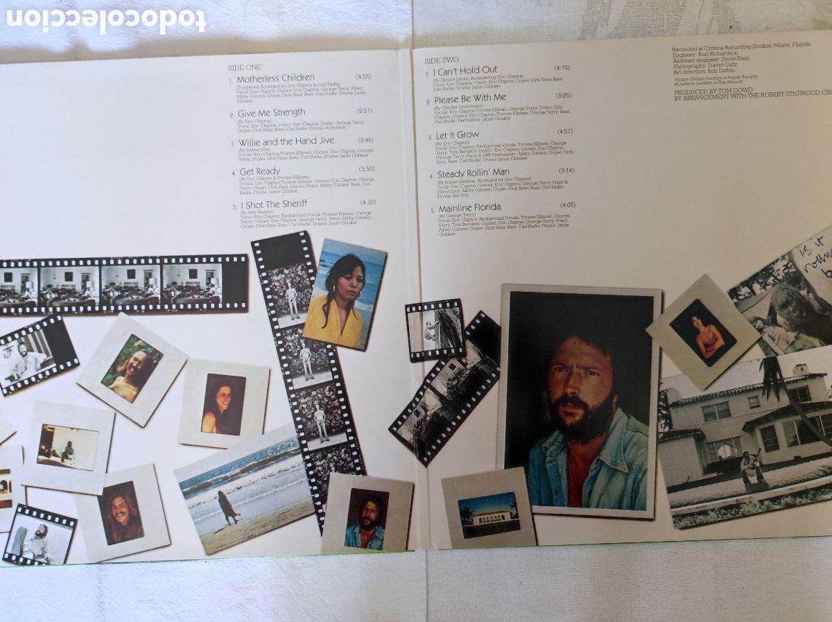 Discos de vinilo: ERIC CLAPTON - 461 OCEAN BOULEVARD - Foto 3