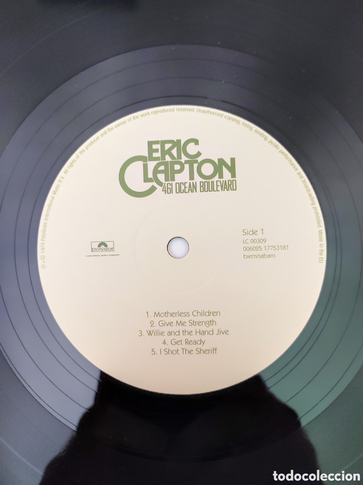 Discos de vinilo: ERIC CLAPTON - 461 OCEAN BOULEVARD - Foto 4