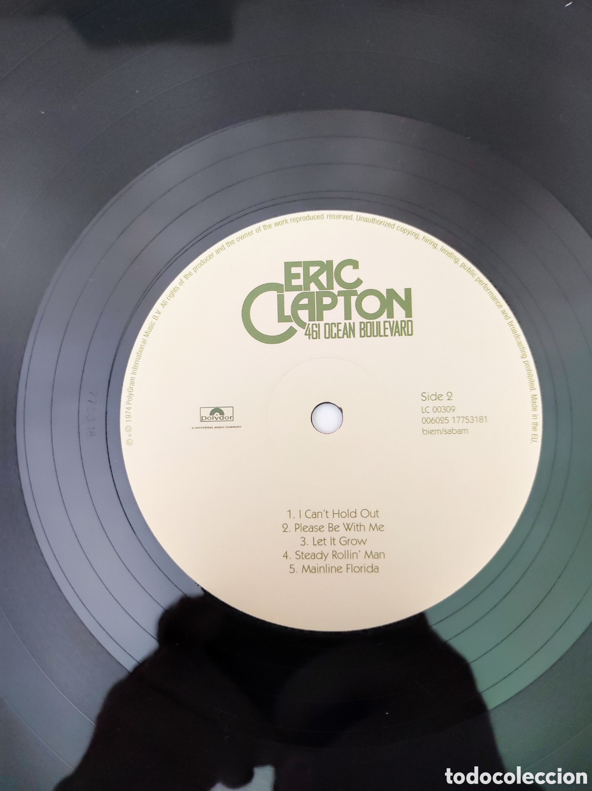 Discos de vinilo: ERIC CLAPTON - 461 OCEAN BOULEVARD - Foto 5