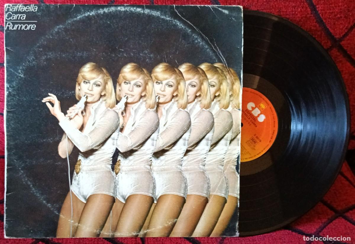 Discos de vinilo: RAFFAELLA CARRA ** Rumore ** VINILO LP 1975