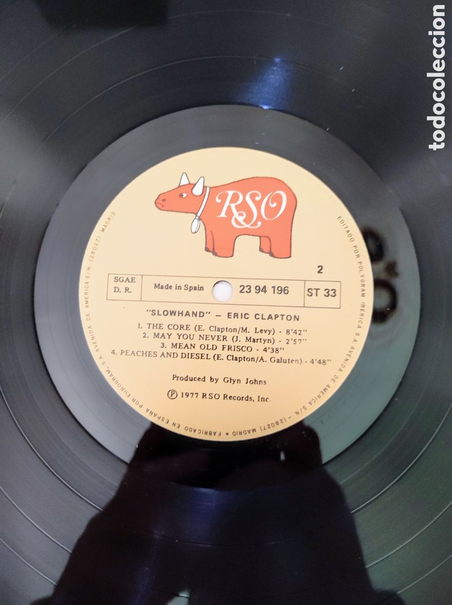 Discos de vinilo: ERIC CLAPTON - SLOWHAND - Foto 4
