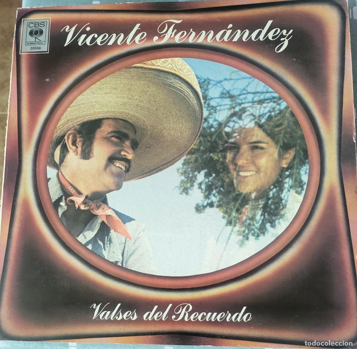 Discos de vinilo: Vicente Fern&aacute;ndez Lp sello CBS editado USA a&ntilde;o 1981...