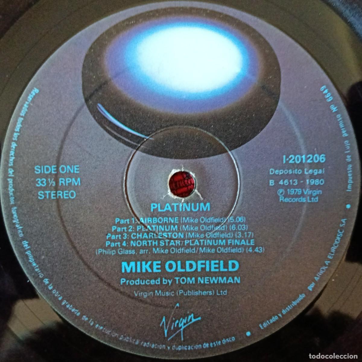 Discos de vinilo: MIKE OLDFIELD ** Platinum ** VINILO LP 1980 - Foto 3