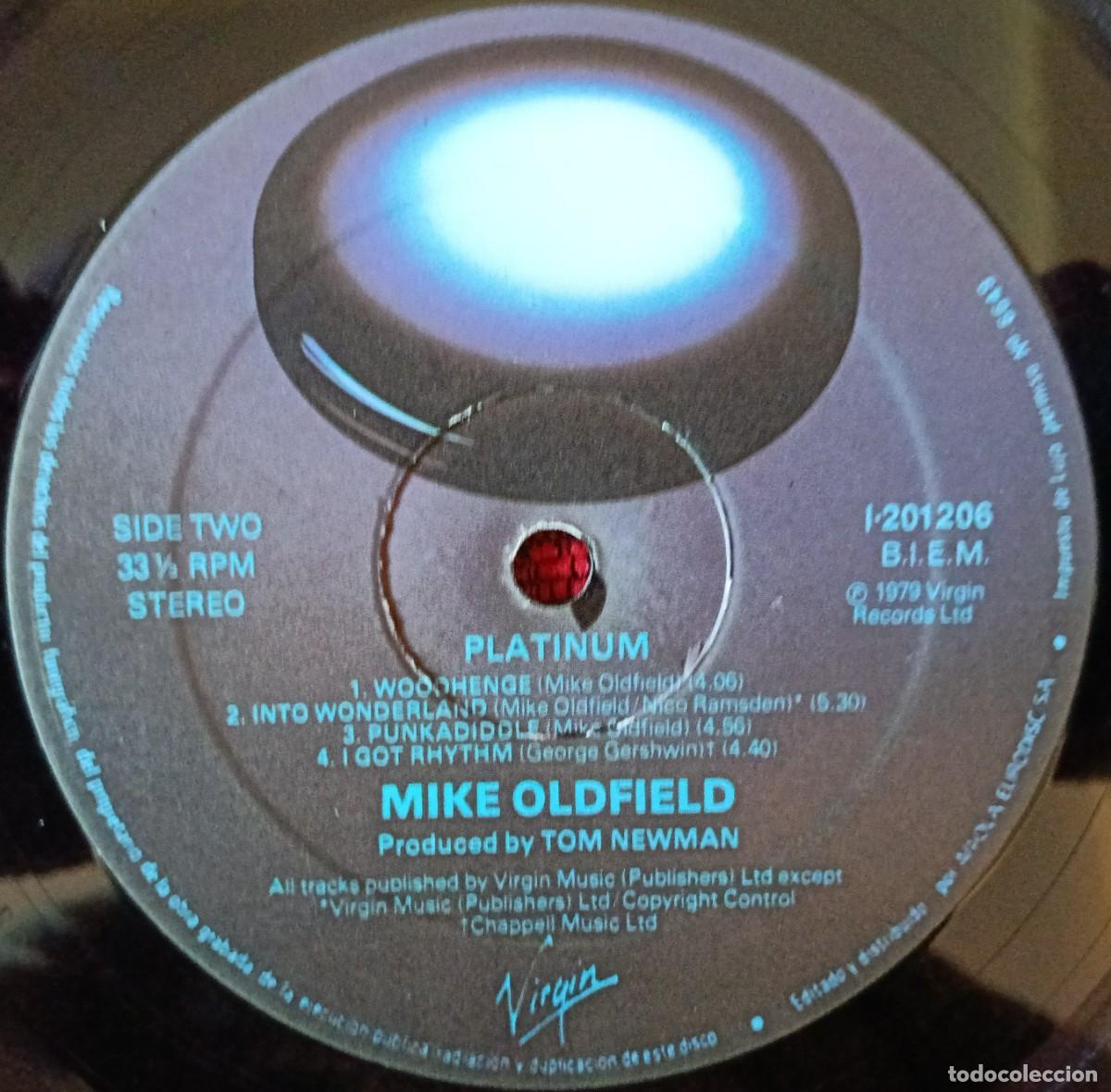 Discos de vinilo: MIKE OLDFIELD ** Platinum ** VINILO LP 1980 - Foto 4