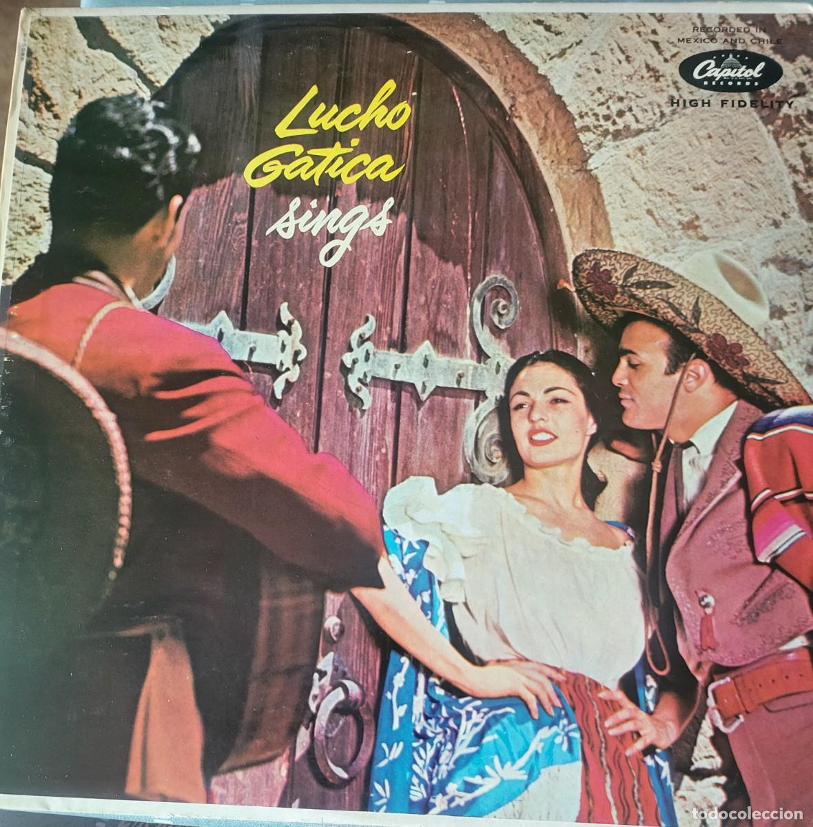 Discos de vinilo: Lucho Gatica Lp sello Capitol editado USA...