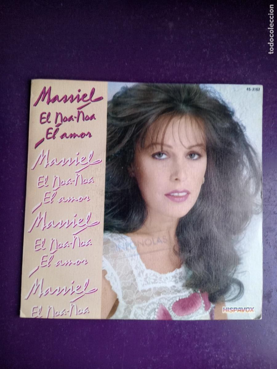 Discos de vinilo: Massiel &ndash; El Noa Noa - Sg HISPAVOX 1981 - SIN APENAS USO