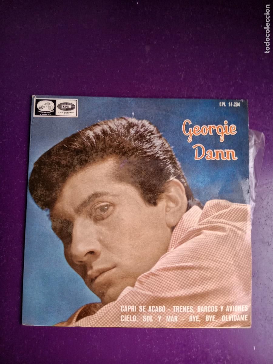 Discos de vinilo: Georgie Dann &ndash; Cielo, Sol Y Mar +3 - EP EMI 1965 - FRANCIA POP FIESTA VERANO - MUY POCO USO