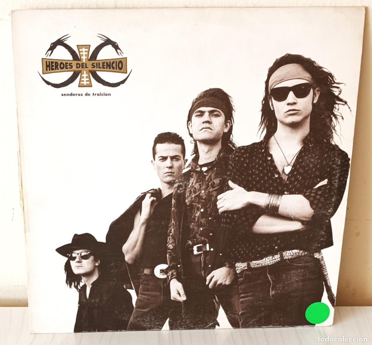Discos de vinilo: HEROES DEL SILENCIO - SENDEROS DE TRAICION EMI - 1990 - Foto 1