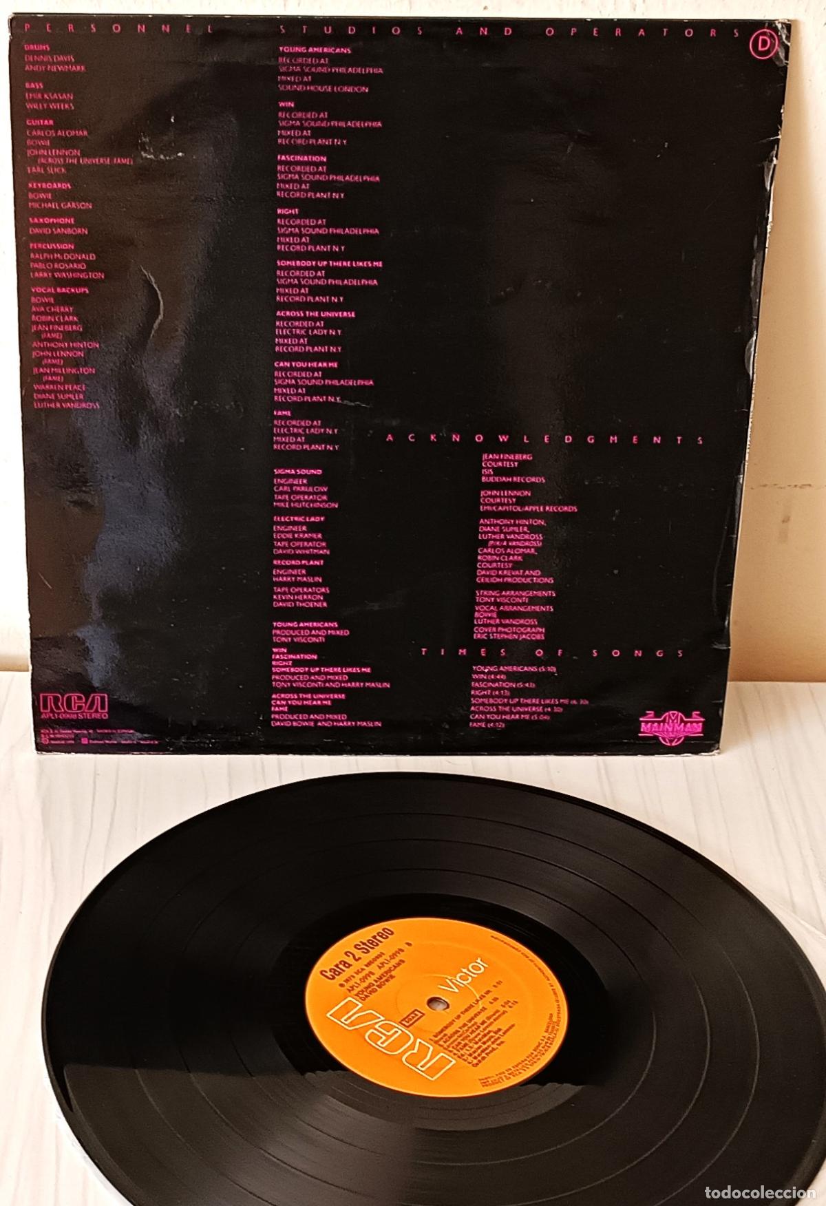 Discos de vinilo: DAVID BOWIE - YOUNG AMERICANS RCA - 1975 - Foto 2