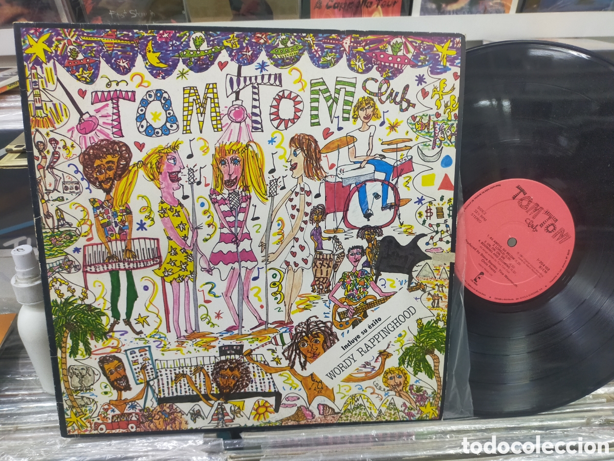 Discos de vinilo: Tom Tom club LP Espa&ntilde;a 1981