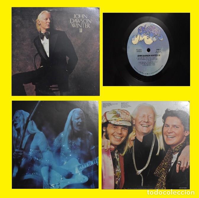 Discos de vinilo: JOHNNY WINTER / john dawson winter III 1974 RARA 1&ordf; EDIC ORIG USA + ENCARTE, TODO EXC