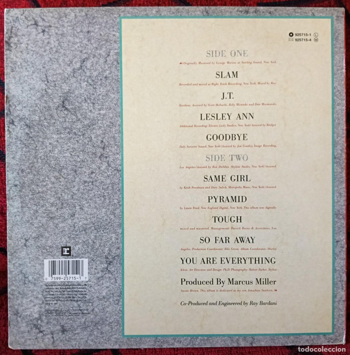 Discos de vinilo: DAVID SANBORN ** Close-Up ** VINILO LP 1988 - Foto 2