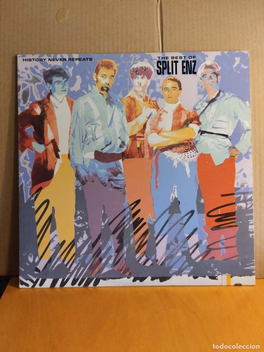 Discos de vinilo: SPLIT ENZ ----- HISTORY NEVER REPEATS --THE BEST OF