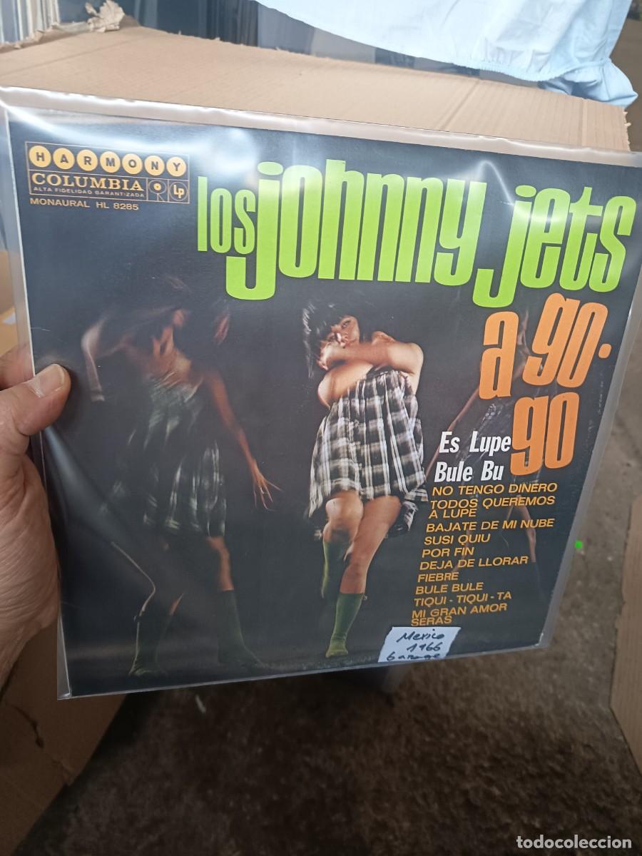 Discos de vinilo: LOTE 452, LP LOS JOHNNY JETS ,( A GO GO) MEXICO 1966, ROCK GARAGE
