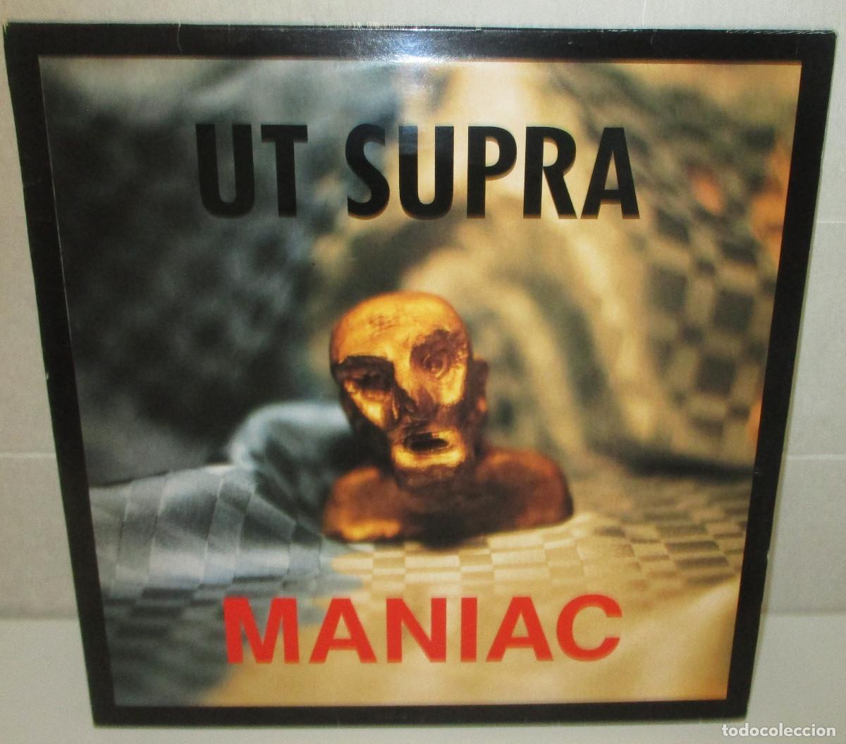 Discos de vinilo: Disco vinilo UT SUPRA - MANIAC, NEOTEK RECORDS, Valencia 1992