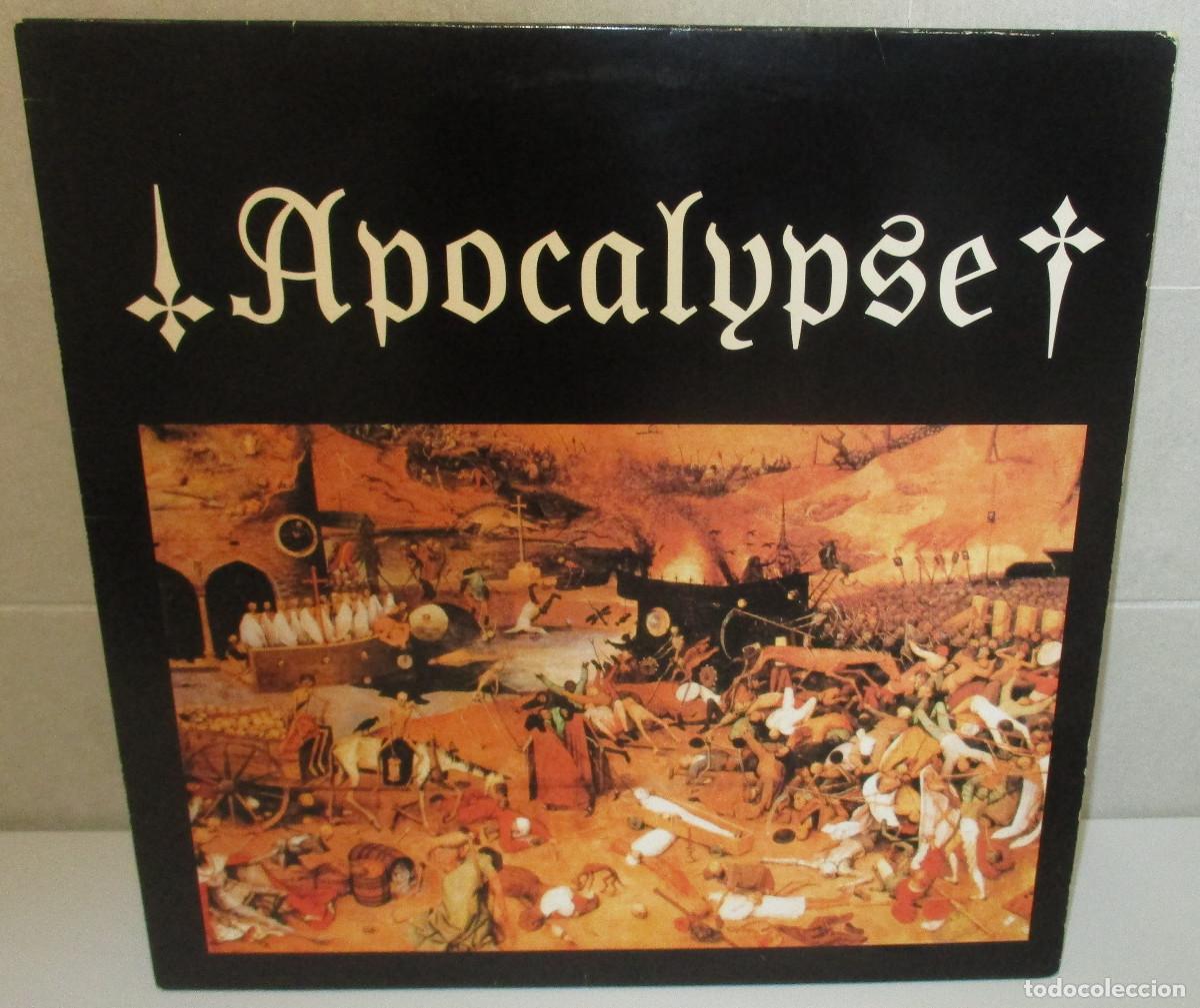 Discos de vinilo: Disco vinilo APOCALYPSE - APOCALYPSE, Germ&aacute;n Bou, NEZKABEL RECORDS, Valencia 1992