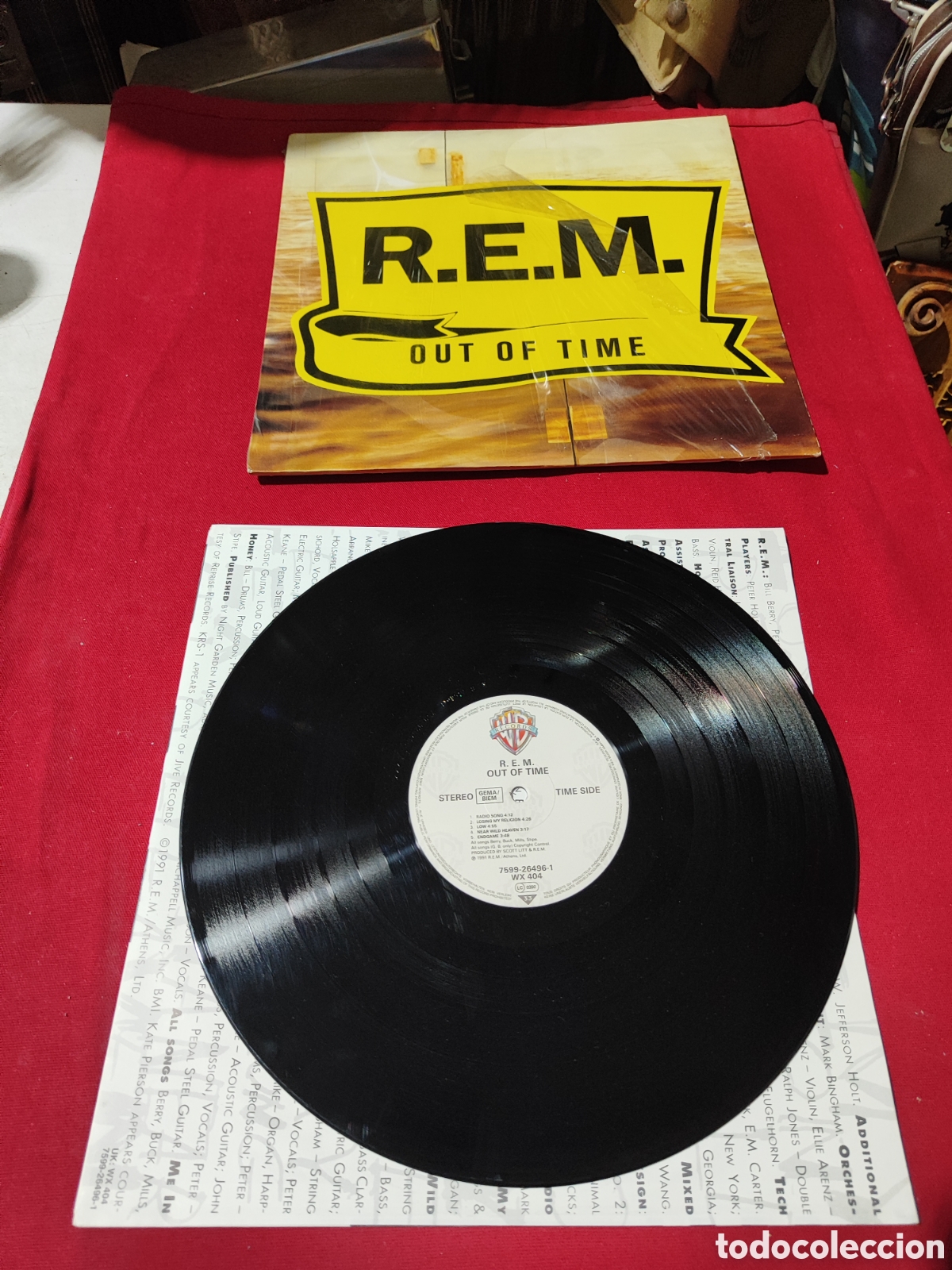 Discos de vinilo: R.E.M. OUT OF TIME UK 1991