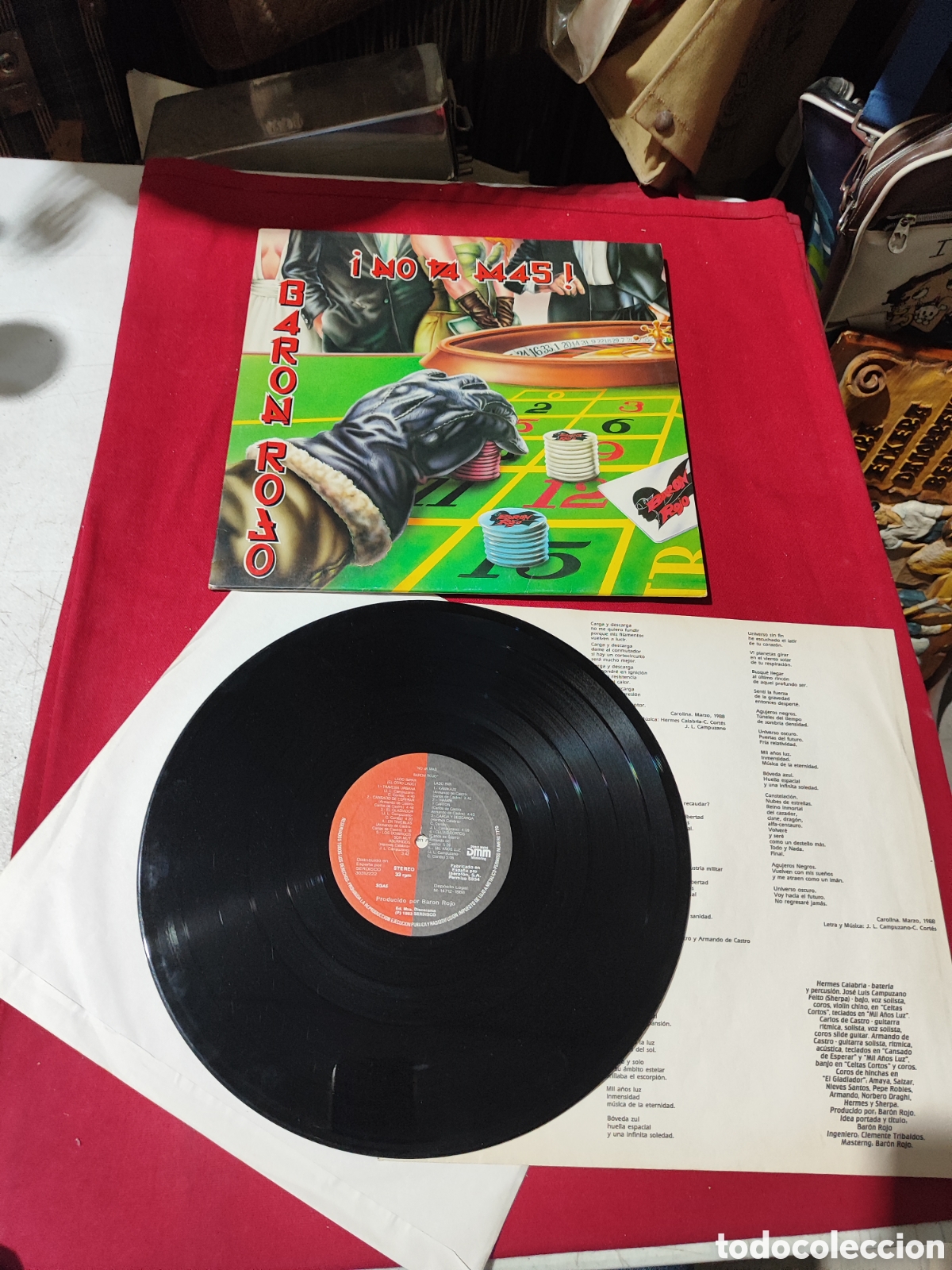 Discos de vinilo: Bar&oacute;n Rojo No Va M&aacute;s 1983