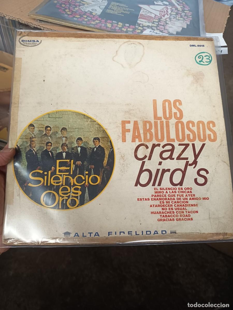 Discos de vinilo: LOTE 455, LP LOS FABULOSOS CRAZY BIRD,S,( MEXICO ROCK )