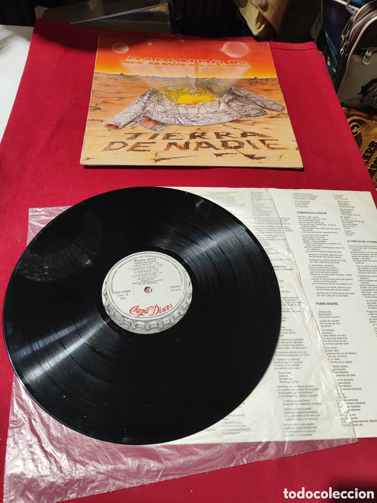 Discos de vinilo: Baron Rojo Tierra de Nadie
