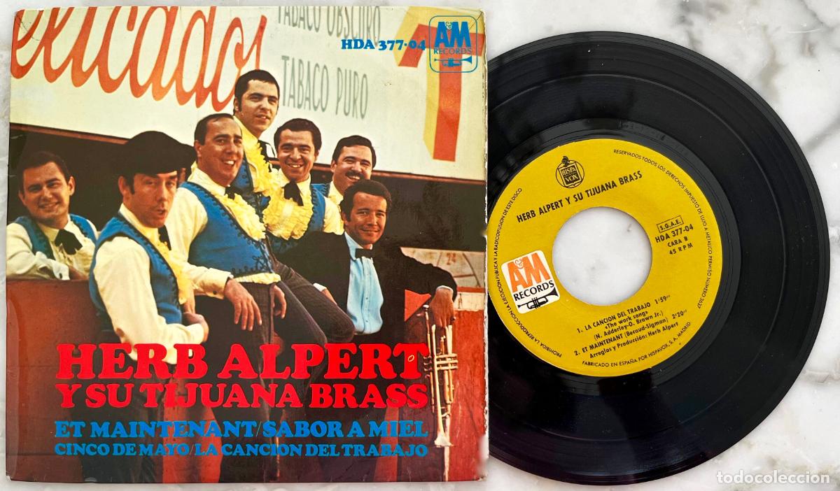 Discos de vinilo: HERB ALPERT & THE TIJUANA BRASS. ET MAINTENANT + 3 TEMAS. EP OIGINAL ESPA&Ntilde;A 1966