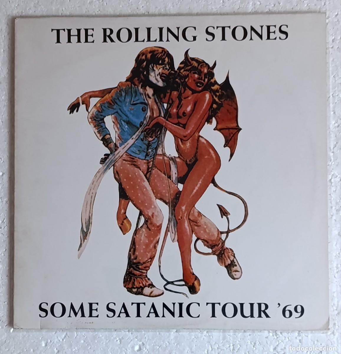 Discos de vinilo: The Rolling Stones . Some satanic tour 69