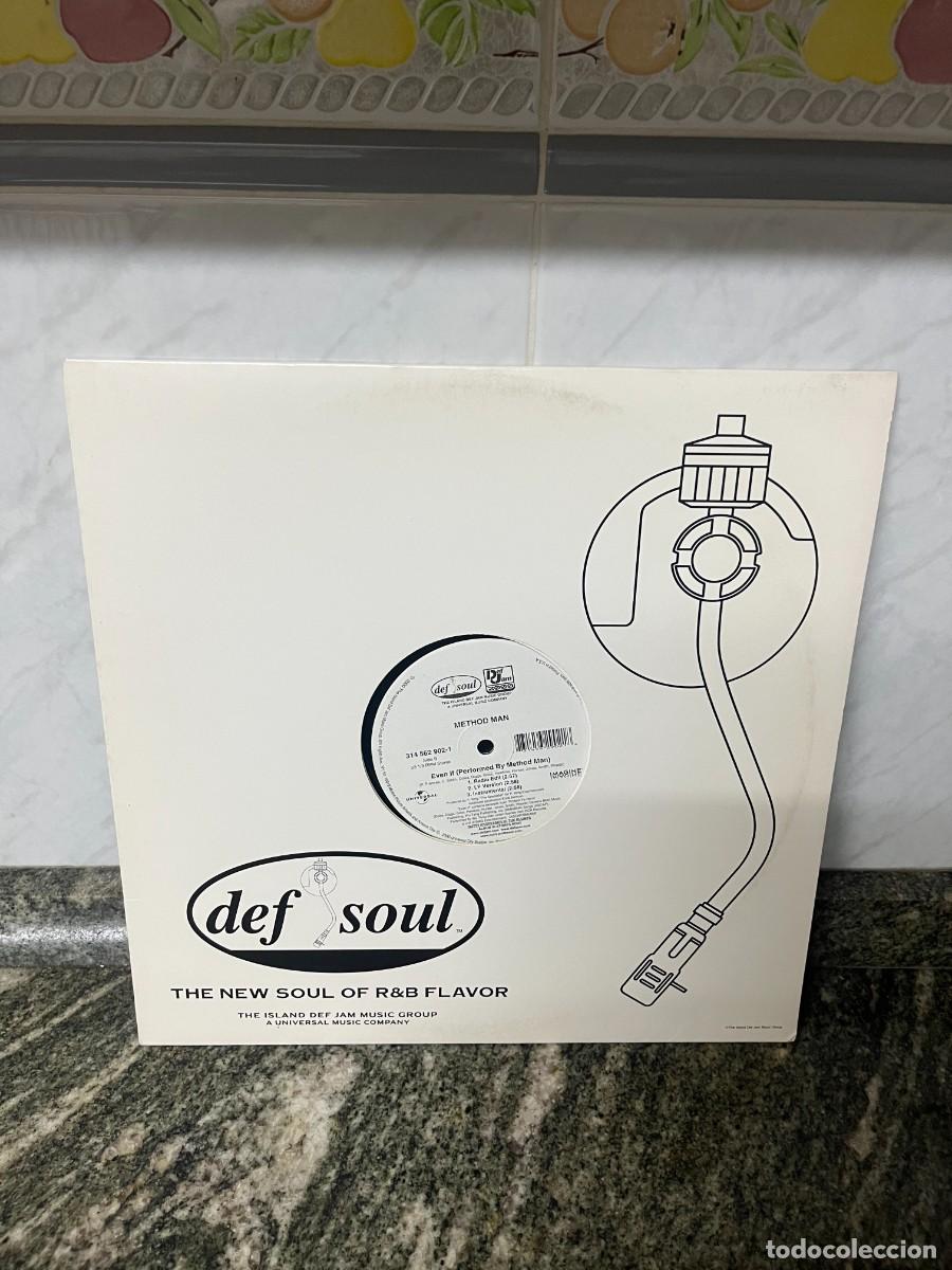 Discos de vinilo: Musiq / Method Man Just Friends (Sunny) / Even If