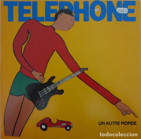 Discos de vinilo: T&eacute;l&eacute;phone &ndash; Un Autre Monde 1984 COMPLETA 1&ordf; EDIC ORG + ENCARTE, EXC