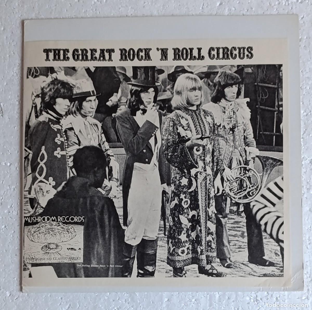 Discos de vinilo: The Rolling Stones . The great rock 'n roll Circus