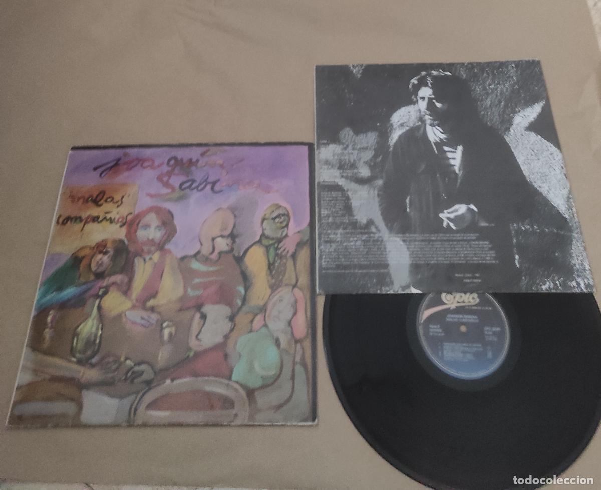 Discos de vinilo: JOAQUIN SABINA-MALAS COMPA&Ntilde;IAS-ORIGINAL 1980-LP- PRIMERA EDICION-CONTIENE ENCARTE-