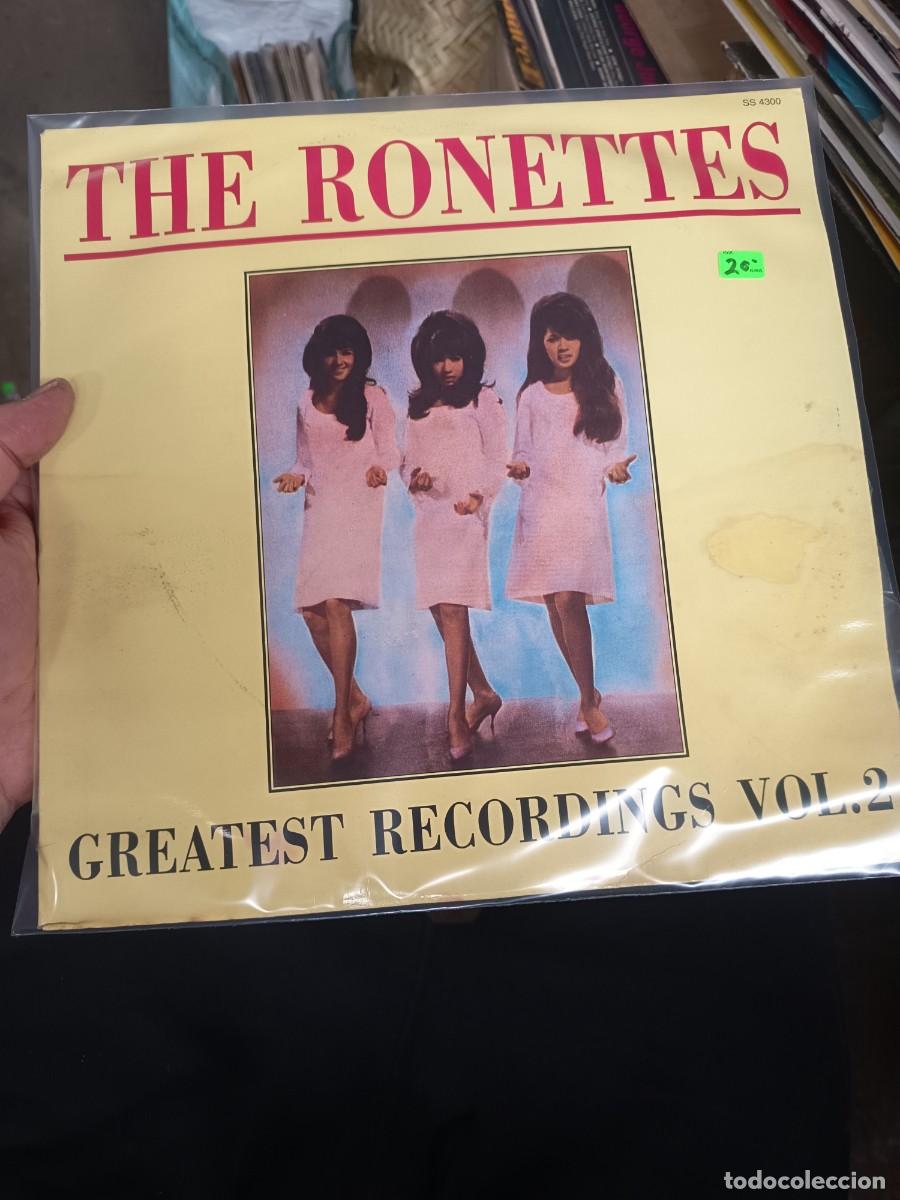 Discos de vinilo: LOTE 458, LP THE RONETTES,(Italia 1981) Vocal