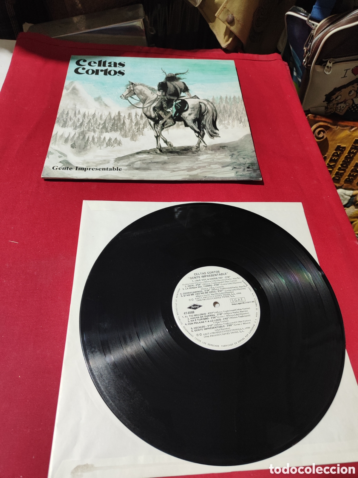 Discos de vinilo: Celtas cortos Gente Impresentable 1990 PRODUCCIONES TWINS