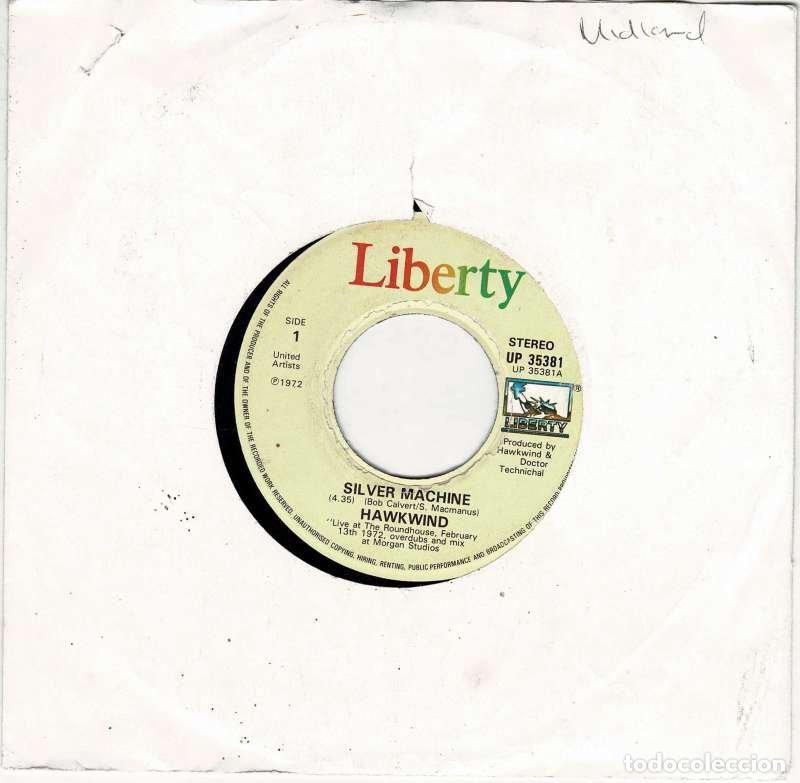 Discos de vinilo: Hawkwind - Silver Machine. Single - Foto 1