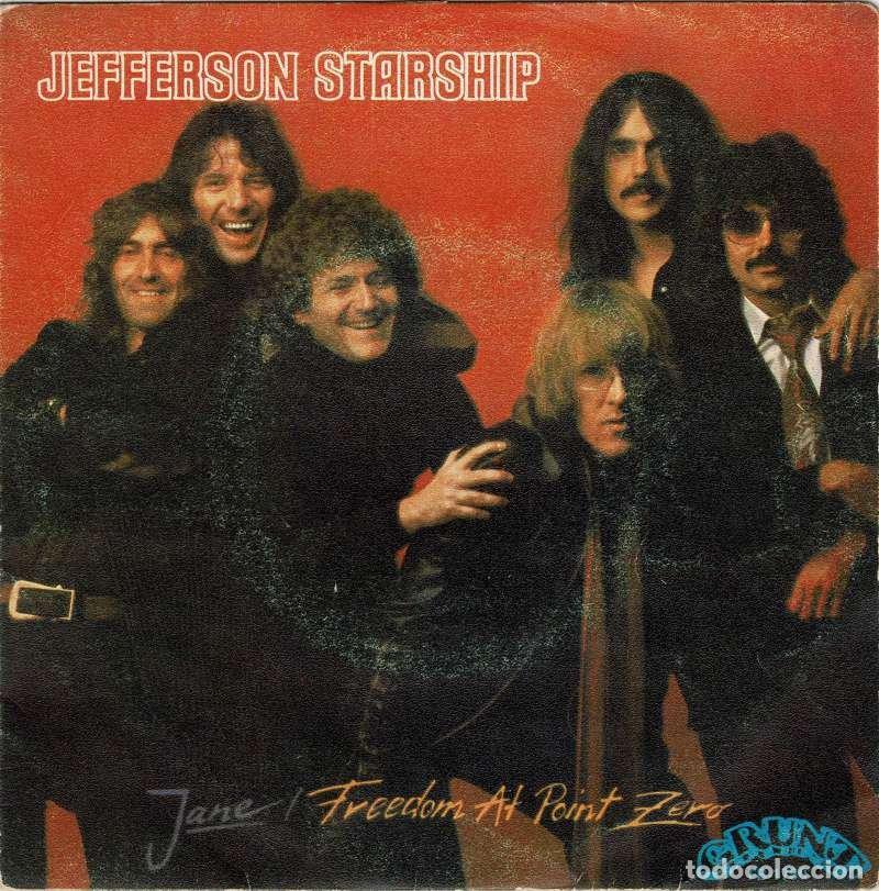 Discos de vinilo: Jefferson Starship - Jane / Freedon at Point Zero. Single