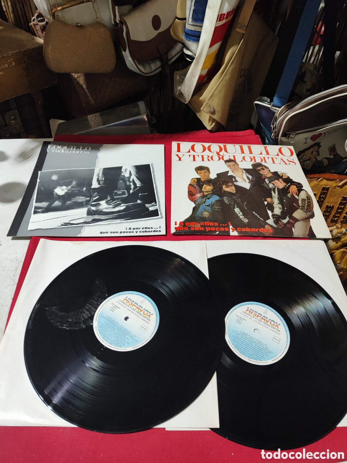 Discos de vinilo: Loquillo y los trogloditas A por ellos que son pocos y cobardes