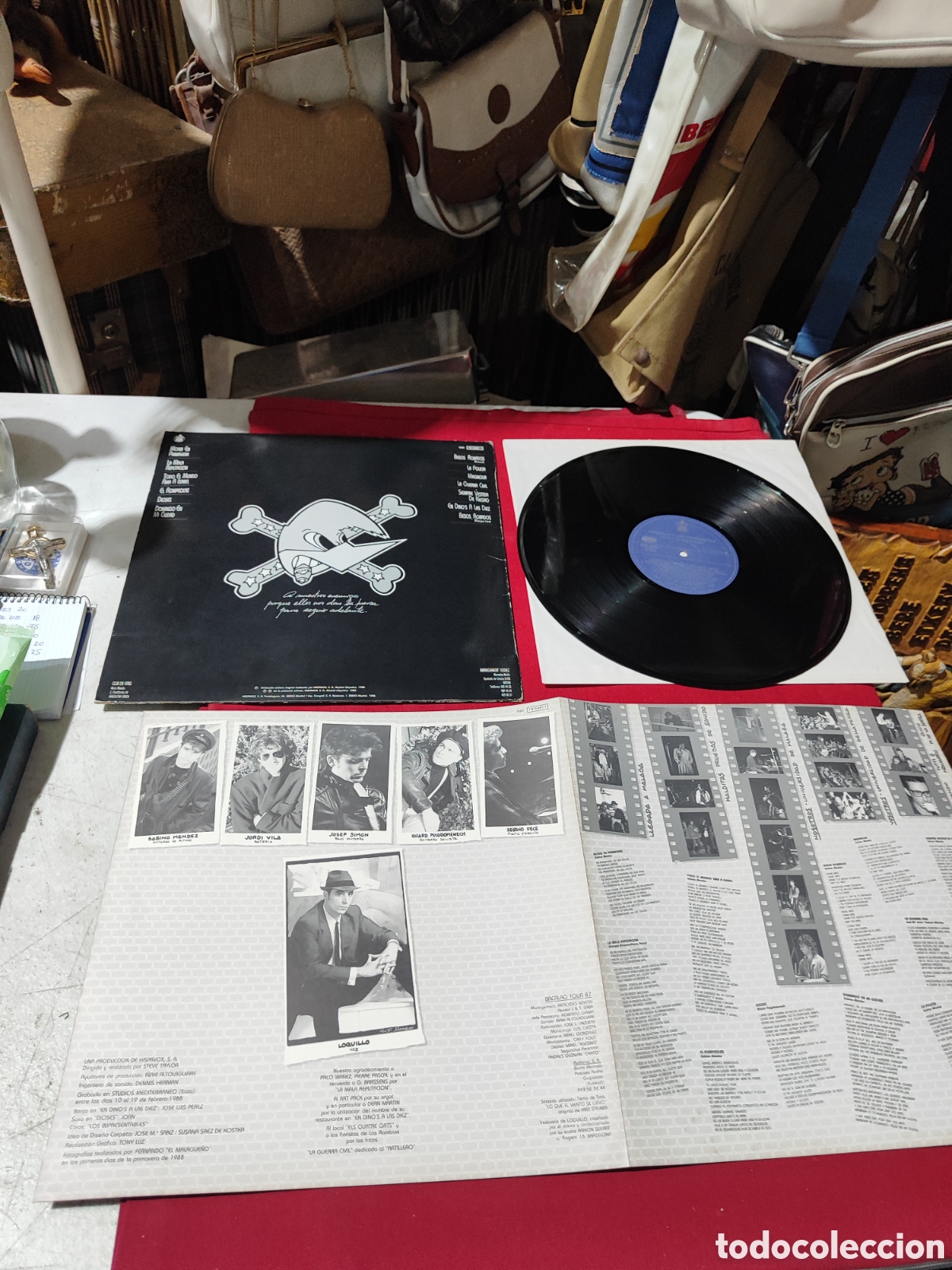 Discos de vinilo: Loquillo y los trogloditas morir en primavera - Foto 2