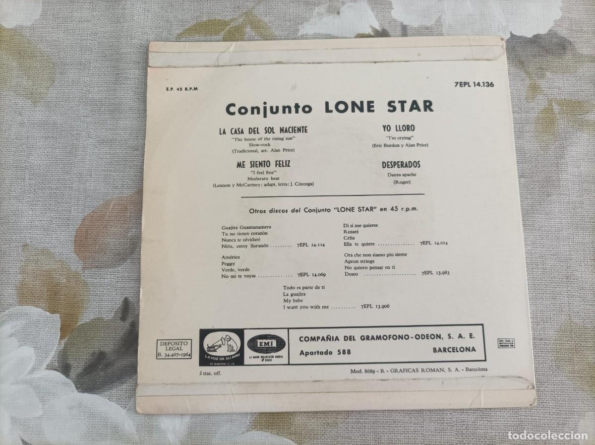 Discos de vinilo: Lone Star ep la casa del sol naciente - Foto 2